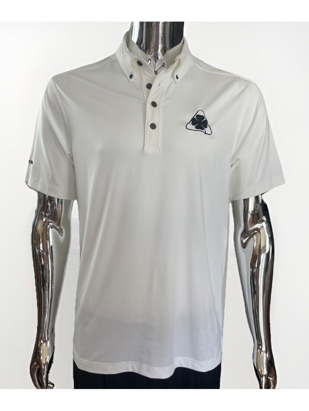 Ogio Polo Shirt Alfa Romeo Quadrifoglio Logo Button Down Collar Men's L